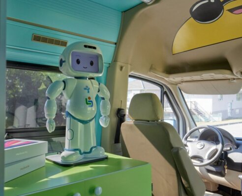 LDS mobile classroom LDS robot