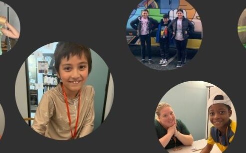faces of happy confident kids